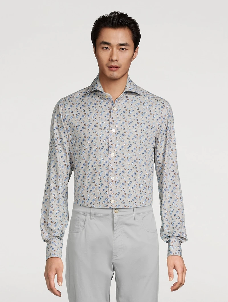 Sport Shirt Floral Print