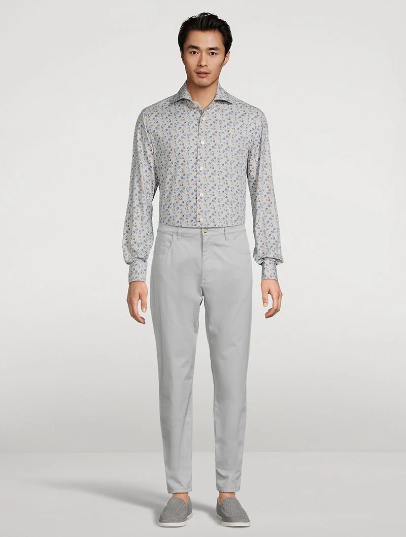 Sport Shirt Floral Print