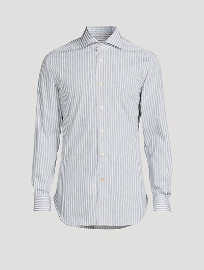Sport Shirt Stripe Print