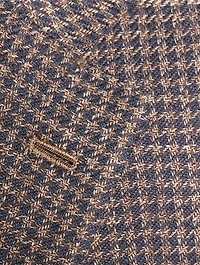 Houndstooth Single-Breasted Jacket