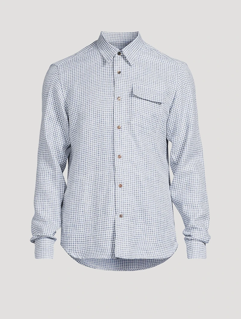 Houndstooth Overshirt