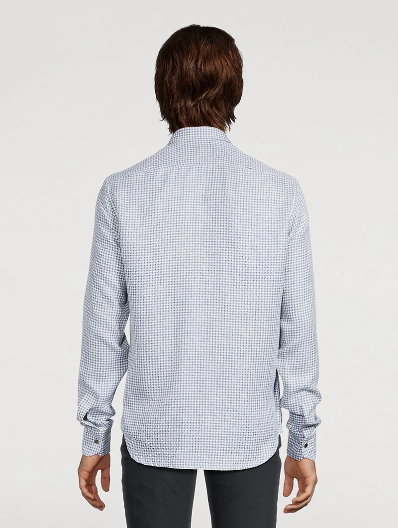 Houndstooth Overshirt