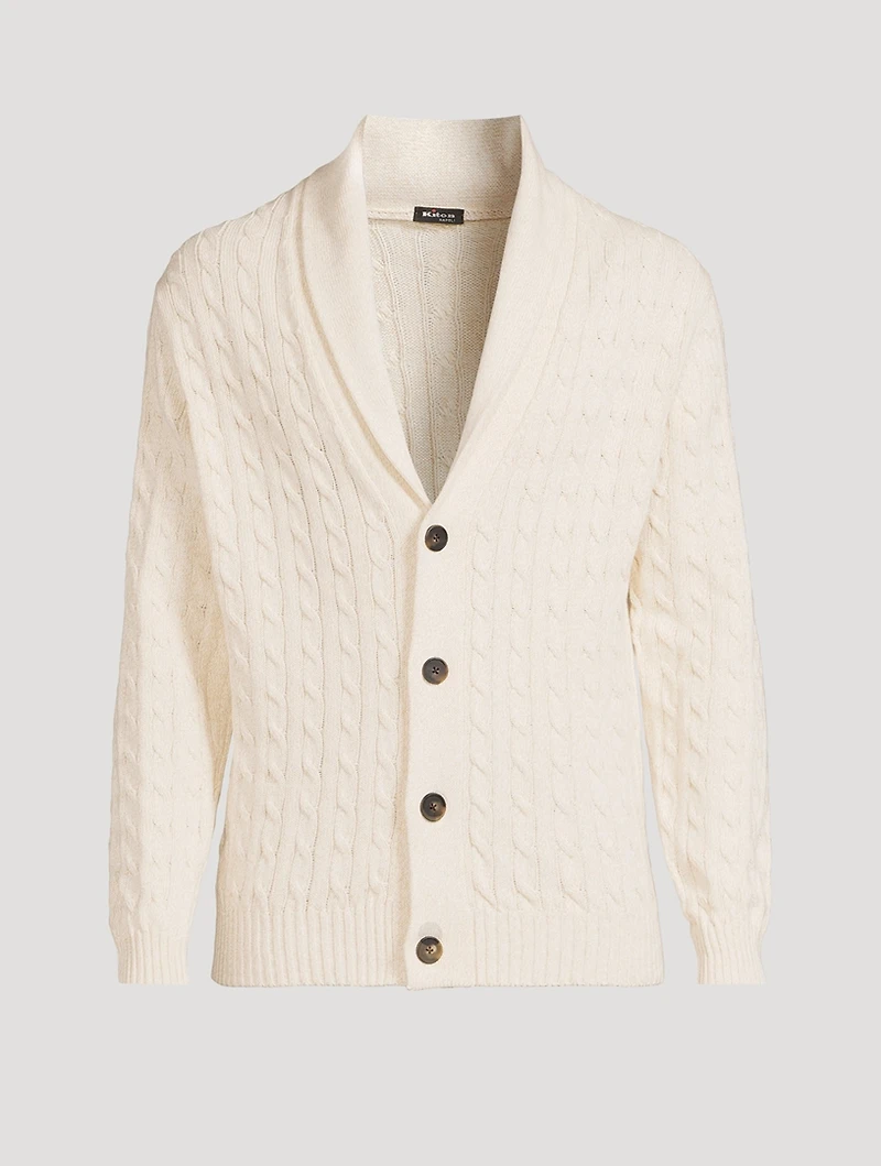 Cable-Knit Cardigan