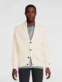 Cable-Knit Cardigan
