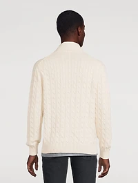 Cable-Knit Cardigan