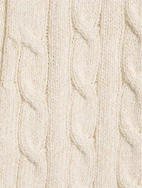 Cable-Knit Cardigan