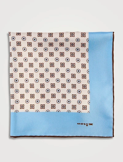 Geometric Patterned Pocket Square