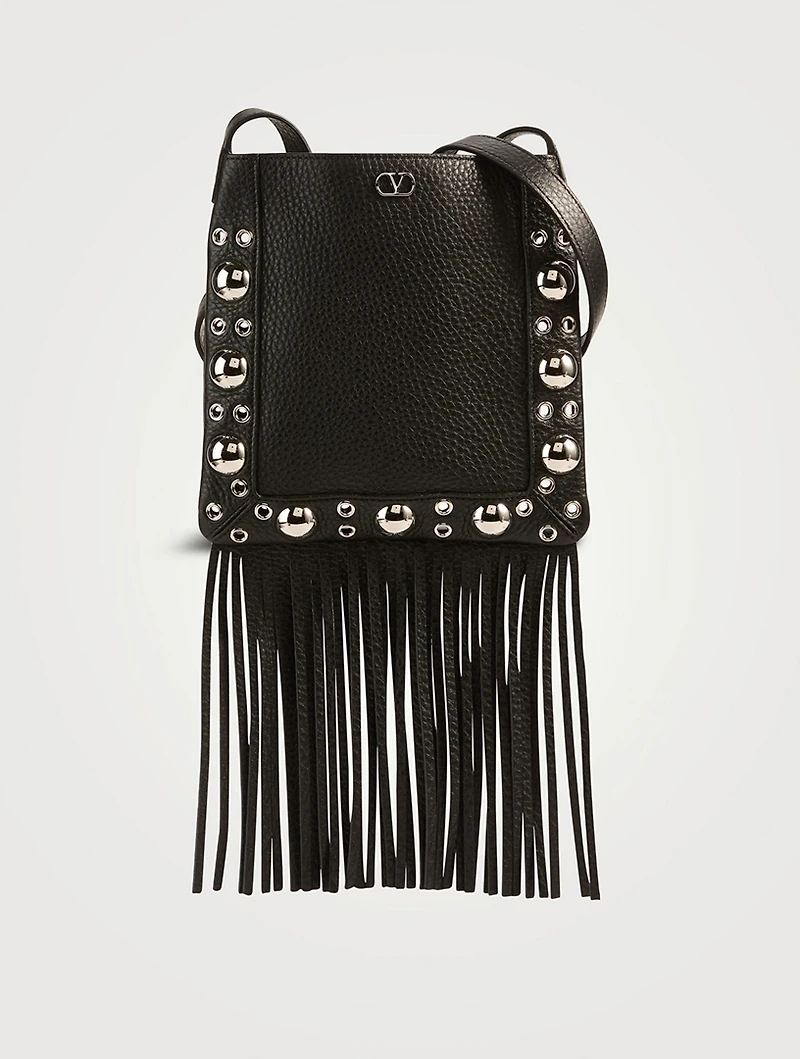 Nellcôte Embellished Leather Shoulder Bag