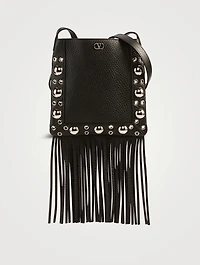 Nellcôte Embellished Leather Shoulder Bag