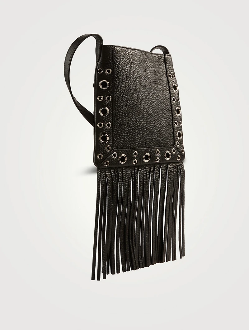 Nellcôte Embellished Leather Shoulder Bag