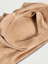 Small Bindle Suede Tote Bag