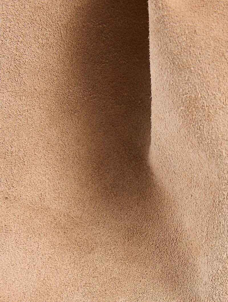Small Bindle Suede Tote Bag