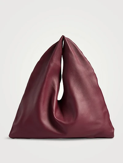 Small Bindle Leather Tote Bag