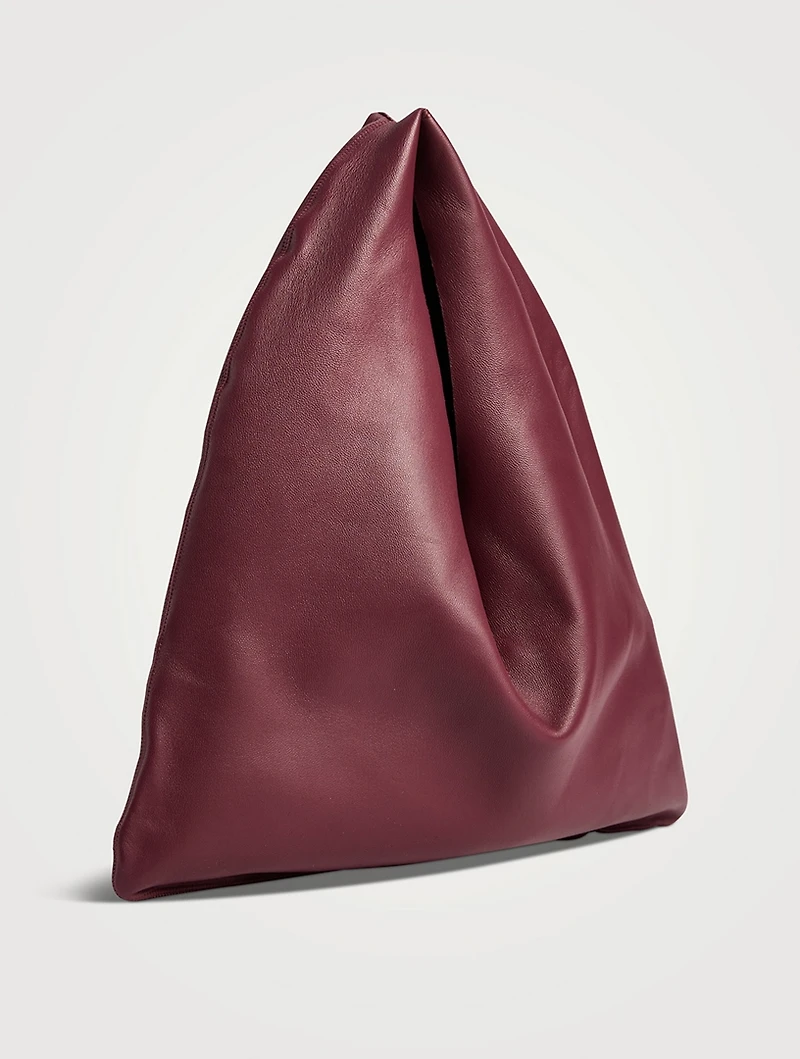 Small Bindle Leather Tote Bag