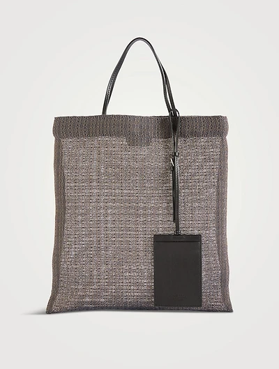 Mini Barn Mesh Tote Bag