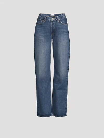 V-Waist Kelly Straight-Leg Jeans