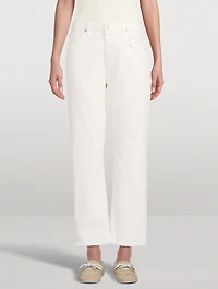 Natalia Straight-Leg Jeans