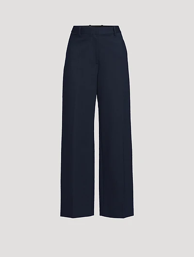 Straight-Leg Trousers