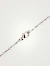 Viv Silver Square Locket Necklace