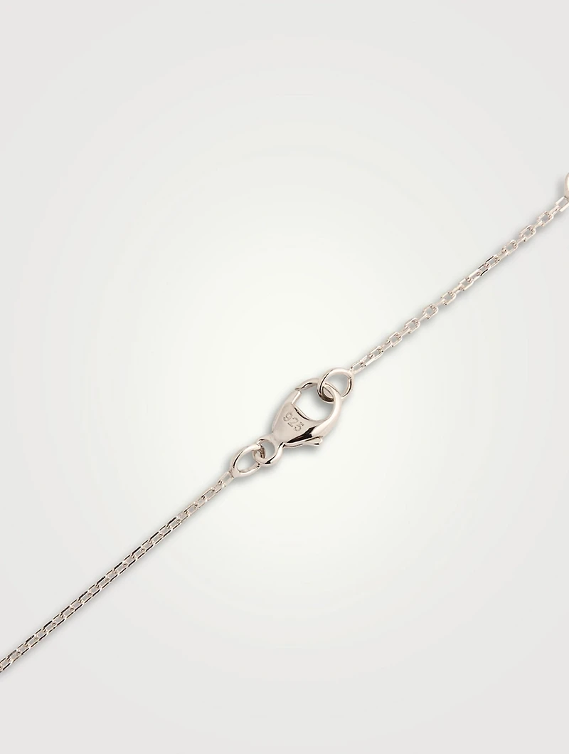 Slim Britt Silver Locket Necklace