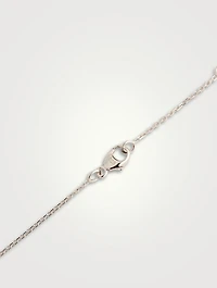 Slim Britt Silver Locket Necklace