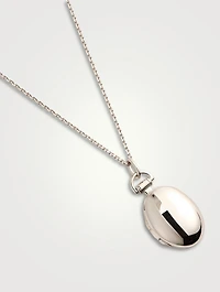 Petite Anna Silver Locket Necklace