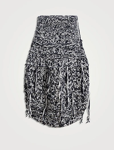 Inna Woven Midi Skirt