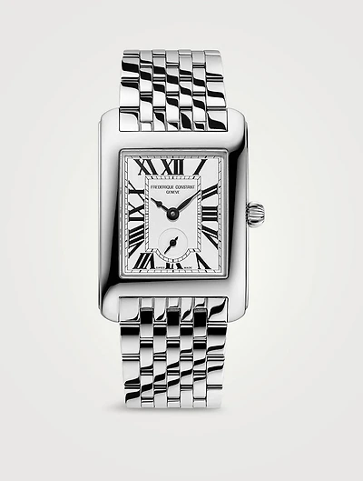 Classics Carrée Quartz Stainless Steel Bracelet Watch