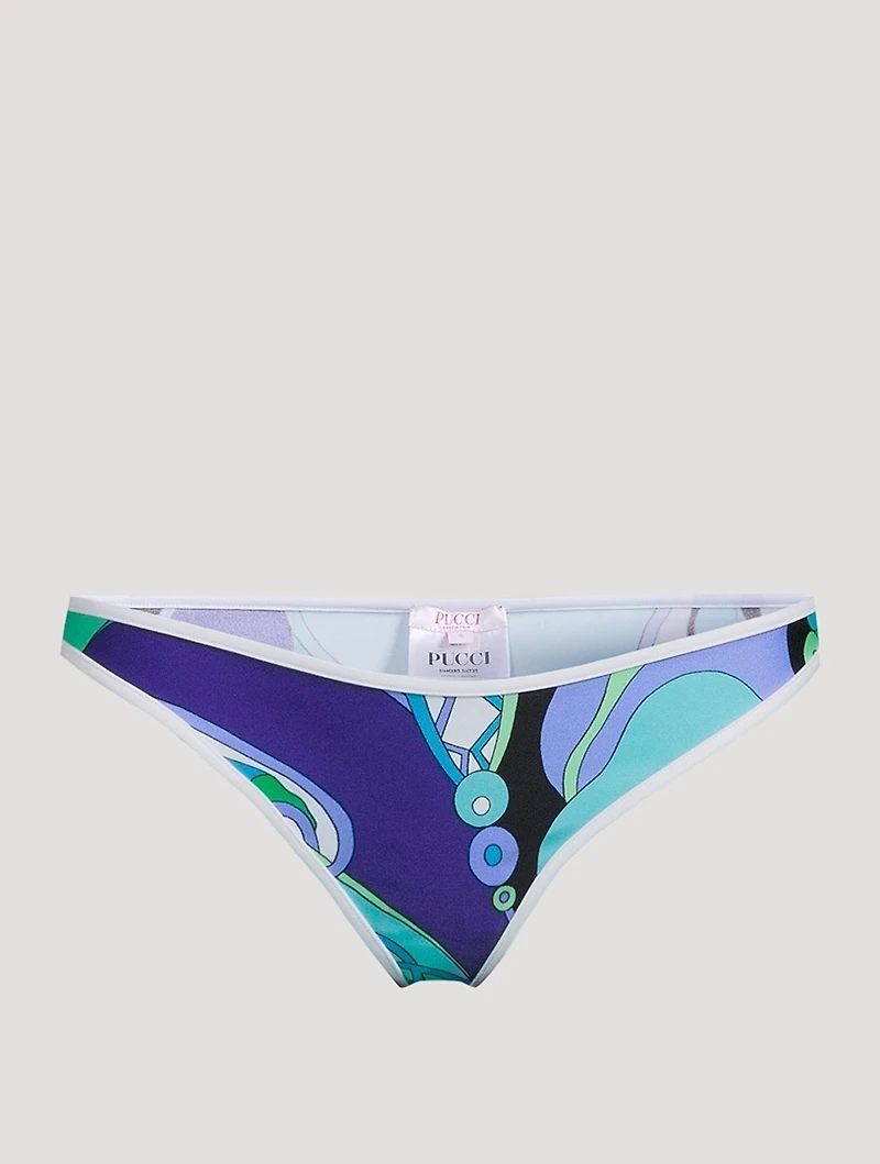 Printed Bikini Bottom