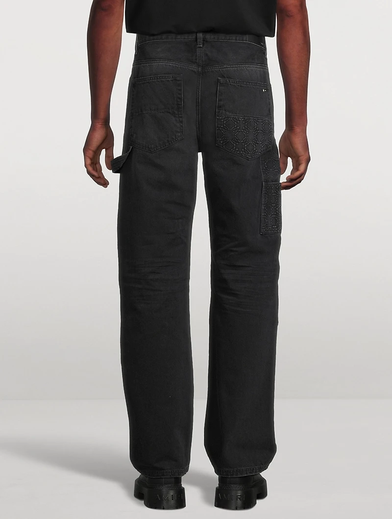 MA Quad Debossed Carpenter Jeans