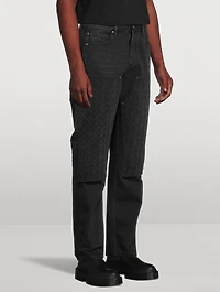 MA Quad Debossed Carpenter Jeans