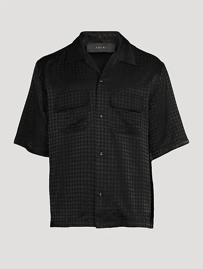 MA Quad Jacquard Camp Shirt