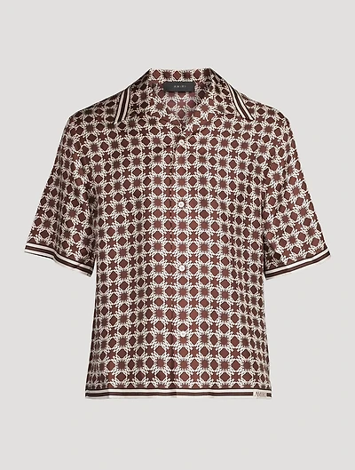MA Quad Silk Bowling Shirt