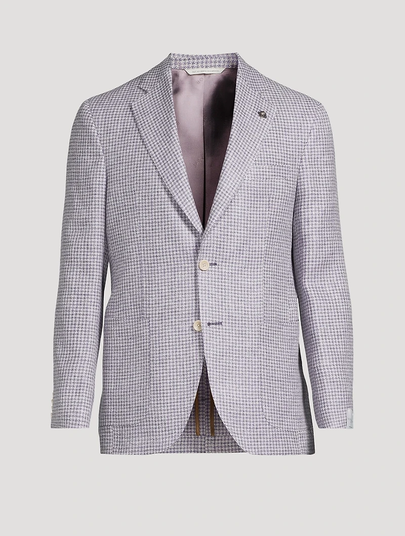 Myles Houndstooth Blazer