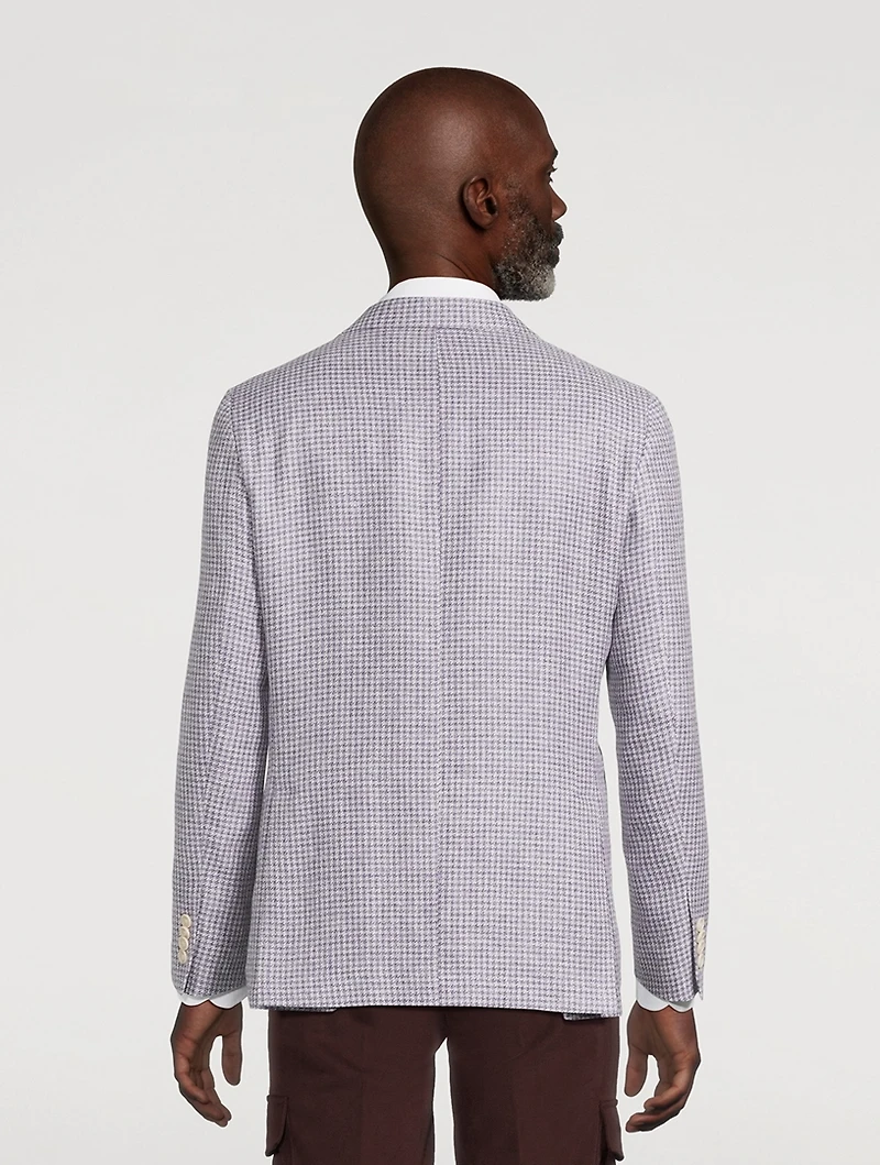 Myles Houndstooth Blazer