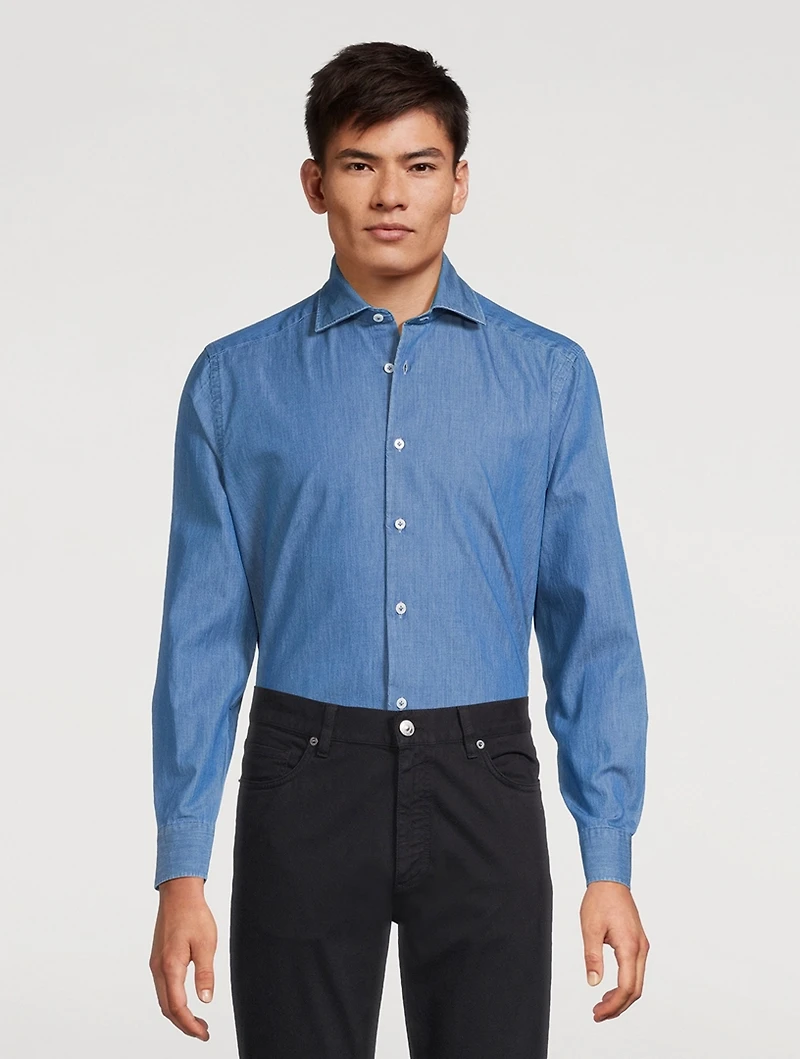 Reed Denim Chambray Sport Shirt