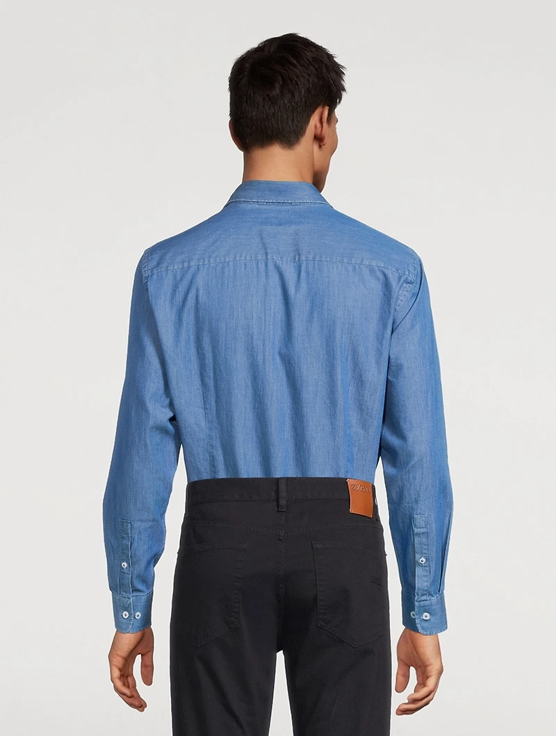 Reed Denim Chambray Sport Shirt