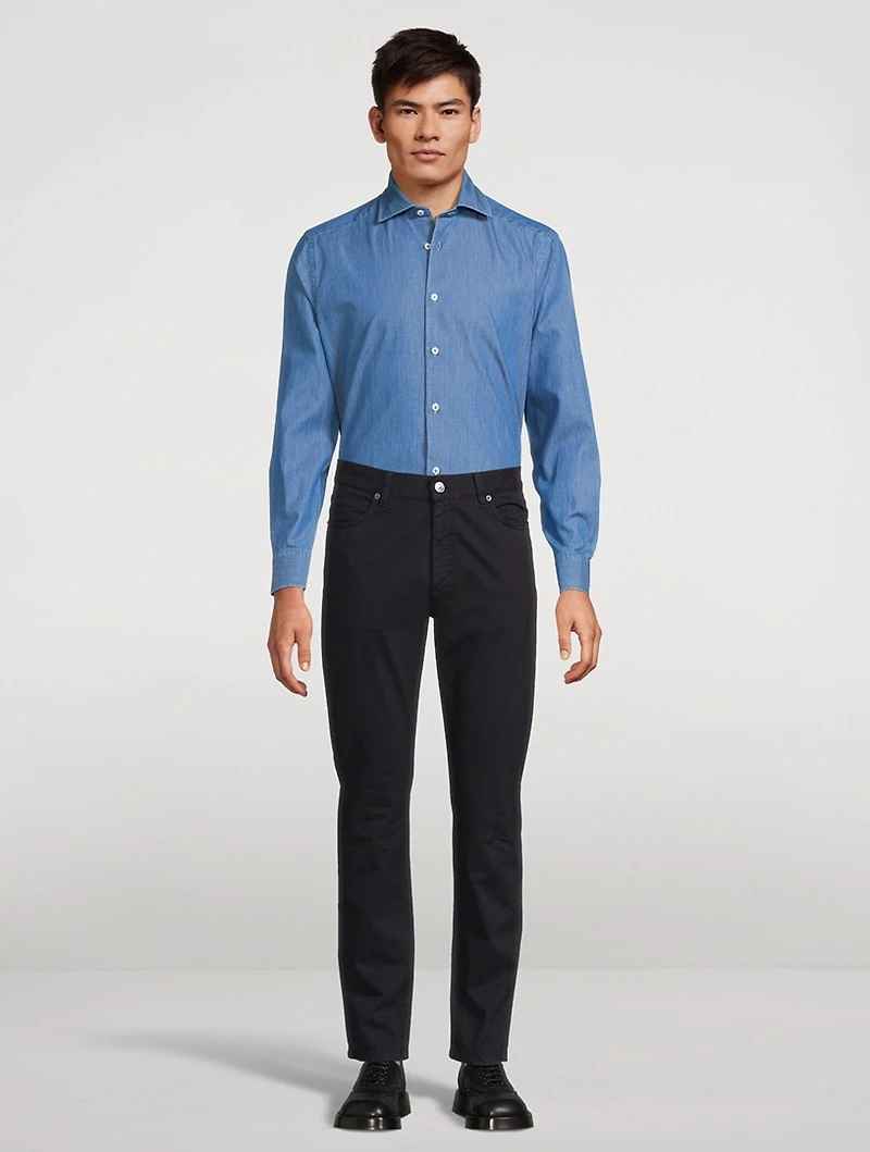 Reed Denim Chambray Sport Shirt