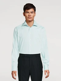 Slim-Fit Poplin Long-Sleeve Shirt