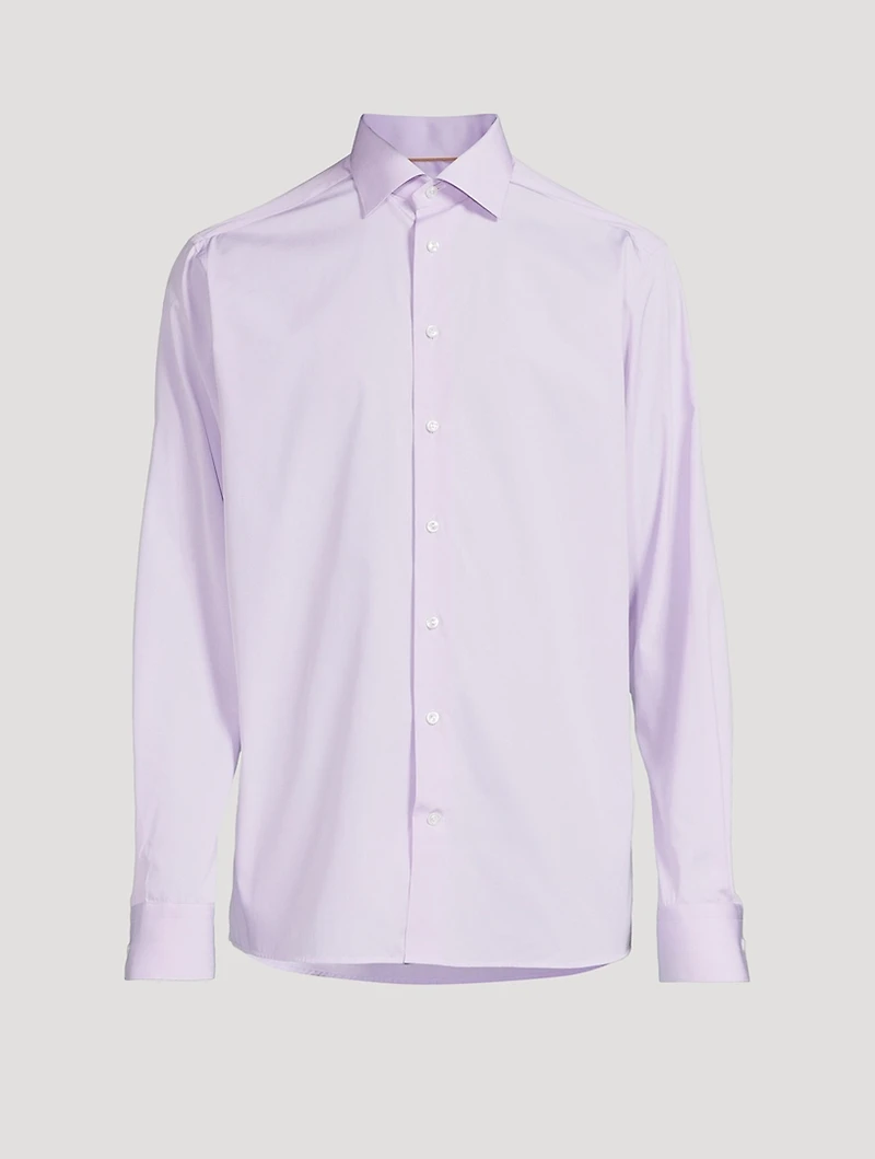 Contemporary-Fit Fine Poplin Shirt