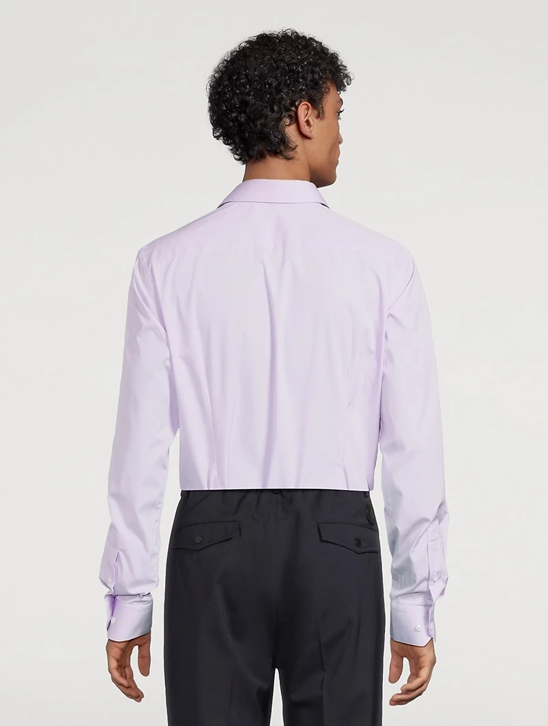 Contemporary-Fit Fine Poplin Shirt