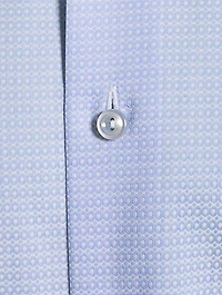 Slim-Fit Pique Long-Sleeve Shirt
