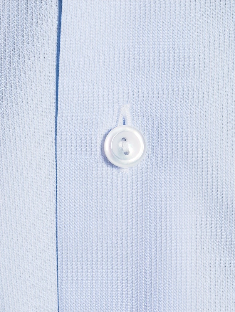 Contemporary-Fit Pique Long-Sleeve Shirt