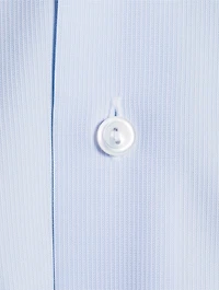 Contemporary-Fit Pique Long-Sleeve Shirt