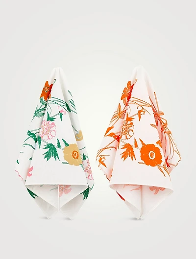 Set Of Two Puutarhakutsut Tea Towels