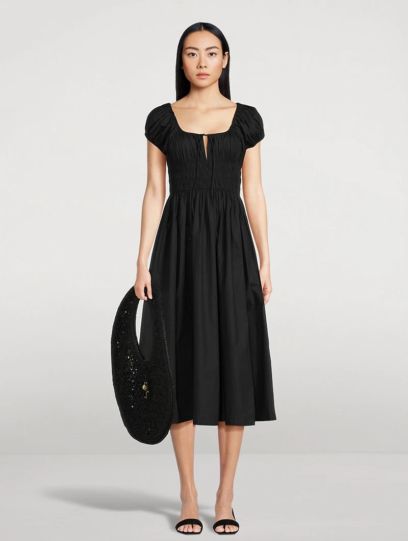 Quinn Smocked Midi Dress