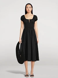 Quinn Smocked Midi Dress