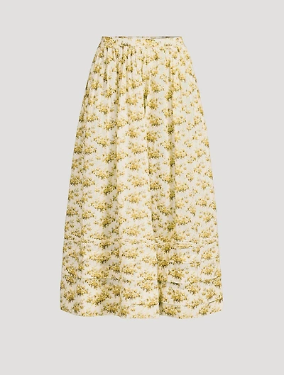 Marcie Maxi Skirt Floral Print