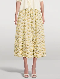 Marcie Maxi Skirt Floral Print
