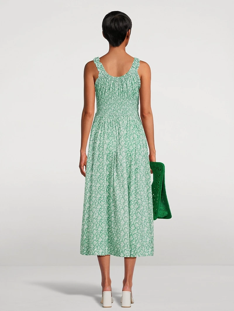 Emmerata Midi Dress Floral Print